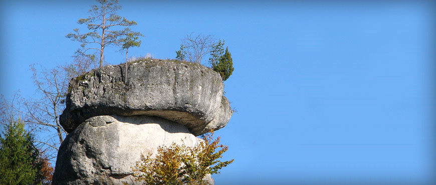 Naturaufnahme / Rabenfels aus der Fr&auml;nkischen Schweiz